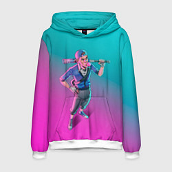 Толстовка-худи мужская Будь как разведчик, цвет: 3D-белый