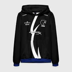 Толстовка-худи мужская Форма FURIA Форма СS:GO, цвет: 3D-синий