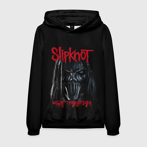 Мужская толстовка MICK THOMPSON SLIPKNOT СЛИПКНОТ Z / 3D-Черный – фото 1