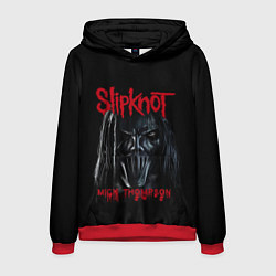 Толстовка-худи мужская MICK THOMPSON SLIPKNOT СЛИПКНОТ Z, цвет: 3D-красный