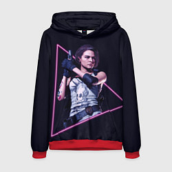 Толстовка-худи мужская RE3 Jill, цвет: 3D-красный