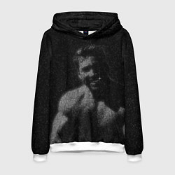 Толстовка-худи мужская Billy Space Star, цвет: 3D-белый