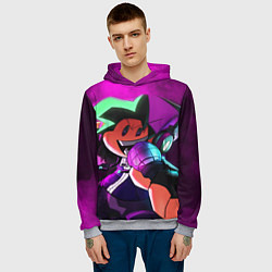 Толстовка-худи мужская Бойфренд Boyfriend FNF, цвет: 3D-меланж — фото 2