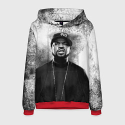 Толстовка-худи мужская Ice Cube Айс Куб Z, цвет: 3D-красный