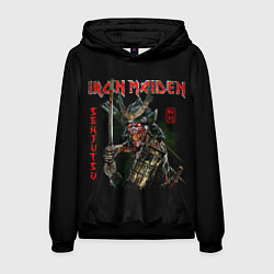 Толстовка-худи мужская Iron Maiden, Senjutsu цвета 3D-черный — фото 1