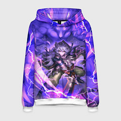 Толстовка-худи мужская Рэйзор Genshin Impact Геншин Импакт Z, цвет: 3D-белый