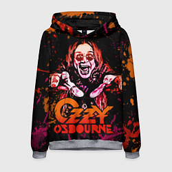 Толстовка-худи мужская Ozzy Osbourne, цвет: 3D-меланж