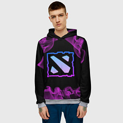 Толстовка-худи мужская Дота - Dota 2, цвет: 3D-меланж — фото 2