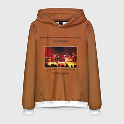 Толстовка-худи мужская Made in Japan - Deep Purple, цвет: 3D-белый
