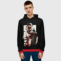 Толстовка-худи мужская Marshall Mathers, цвет: 3D-красный — фото 2