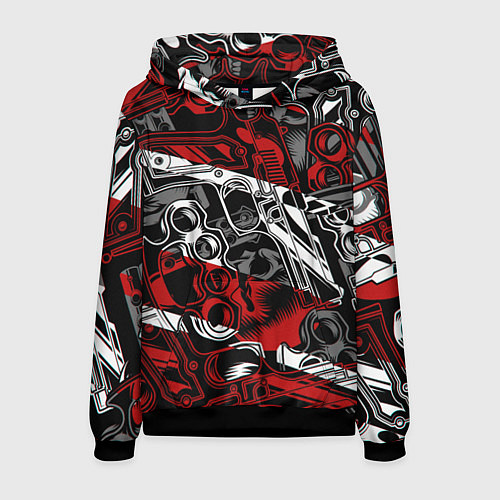 Мужская толстовка Оружейный барон / 3D-Черный – фото 1