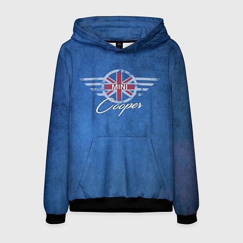 Мужская толстовка Логотип Mini / 3D-Черный – фото 1