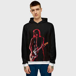 Толстовка-худи мужская Тейлор на концерте, цвет: 3D-белый — фото 2