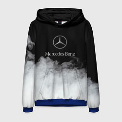 Толстовка-худи мужская Mercedes-Benz Облака, цвет: 3D-синий