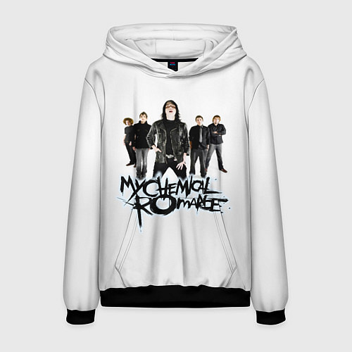 Мужская толстовка Участники группы My Chemical Romance / 3D-Черный – фото 1