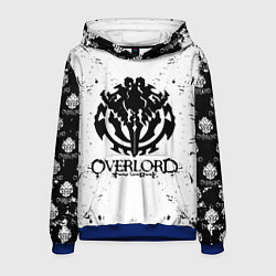 Толстовка-худи мужская OVERLORD паттерн, цвет: 3D-синий