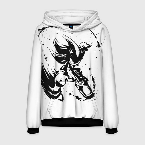 Мужская толстовка SONIC BLACK СОНИК / 3D-Черный – фото 1