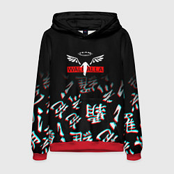 Толстовка-худи мужская Tokyo Revengers Valhalla Glitch, цвет: 3D-красный
