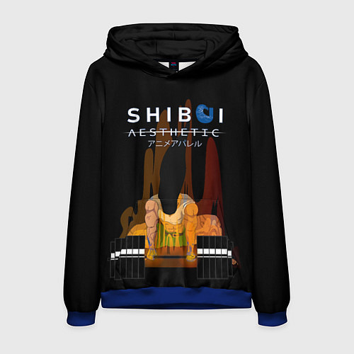 Мужская толстовка Гон Фрикс со штангой / 3D-Синий – фото 1