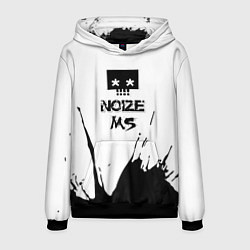 Толстовка-худи мужская Noize MC Нойз МС 1, цвет: 3D-черный