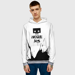 Толстовка-худи мужская Noize MC Нойз МС 1, цвет: 3D-меланж — фото 2