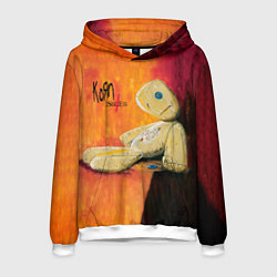 Толстовка-худи мужская Issues - Korn, цвет: 3D-белый