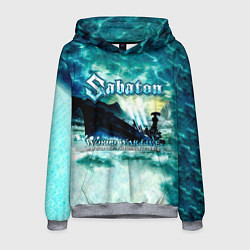Толстовка-худи мужская World War Live: Battle of the Baltic Sea - Sabaton, цвет: 3D-меланж