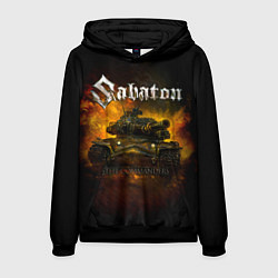 Толстовка-худи мужская SABATON - Steel Commanders, цвет: 3D-черный
