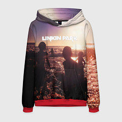 Толстовка-худи мужская Linkin Park - One More Light, цвет: 3D-красный