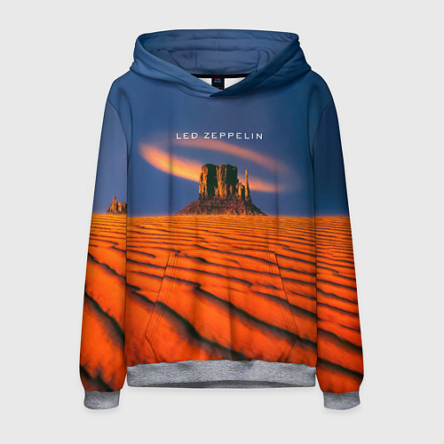 Мужская толстовка Led Zeppelin коллекционное / 3D-Меланж – фото 1