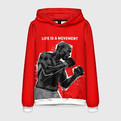 Мужская толстовка Life is a movement