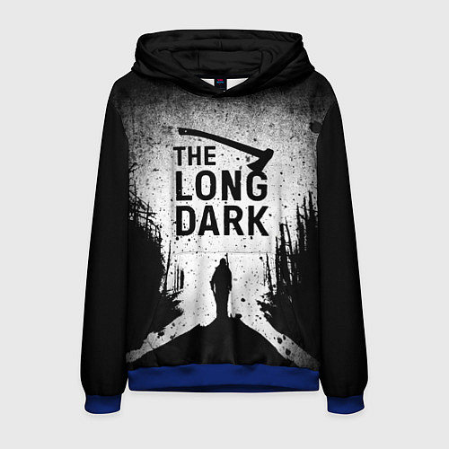 Мужская толстовка The Long Dark игра / 3D-Синий – фото 1