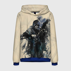 Толстовка-худи мужская Корво Аттано, цвет: 3D-синий