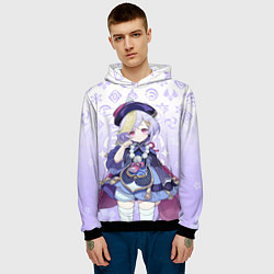 Толстовка-худи мужская QIQI КИКИ ГЕНШИН ИМПАКТ ГЕРОИНЯ, цвет: 3D-черный — фото 2