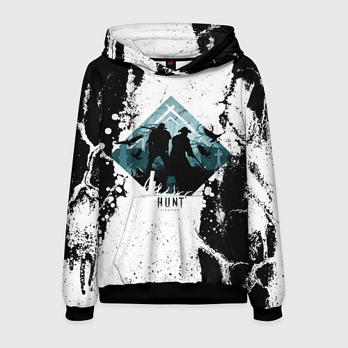 Мужская толстовка Охотники за головами монстров / 3D-Черный – фото 1