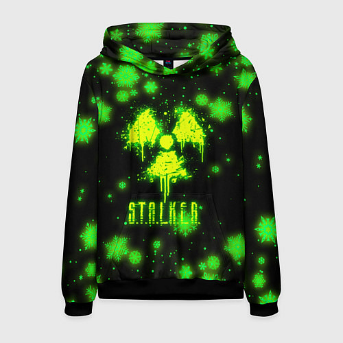 Мужская толстовка НОВОГОДНИЙ СТАЛКЕР НОВЫЙ ГОД В STALKER 2022 / 3D-Черный – фото 1