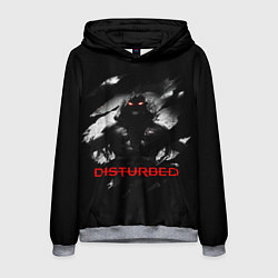 Толстовка-худи мужская DISTURBED THE GUY ЛИЦО ДЕМОНА, цвет: 3D-меланж