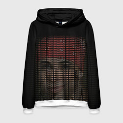 Толстовка-худи мужская IM YOUR LITTLE BUTTERFLY grey, цвет: 3D-белый