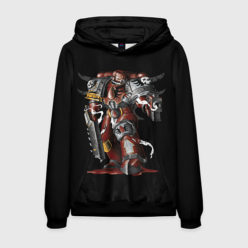 Мужская толстовка Red scorpions / 3D-Черный – фото 1