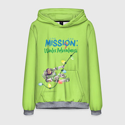 Толстовка-худи мужская Buss mission, цвет: 3D-меланж