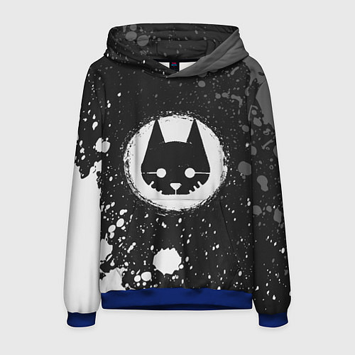 Мужская толстовка Stray: Painting / 3D-Синий – фото 1