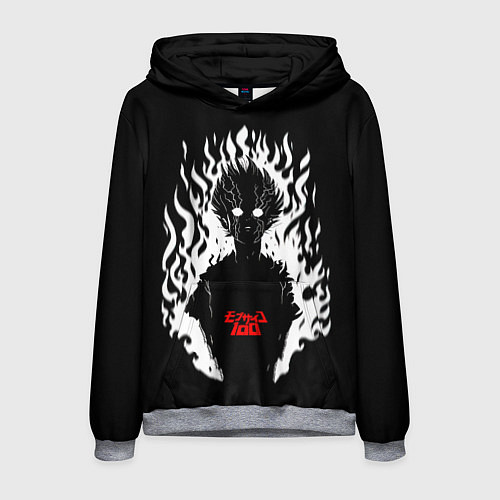 Мужская толстовка Демонический Кагеяма Mob Psycho 100 / 3D-Меланж – фото 1