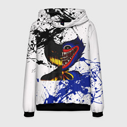 Толстовка-худи мужская BENDY AND THE INK MACHINE POPPY PLAYTIME, цвет: 3D-черный