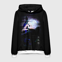 Толстовка-худи мужская Сатору Satoru Gojou, цвет: 3D-белый