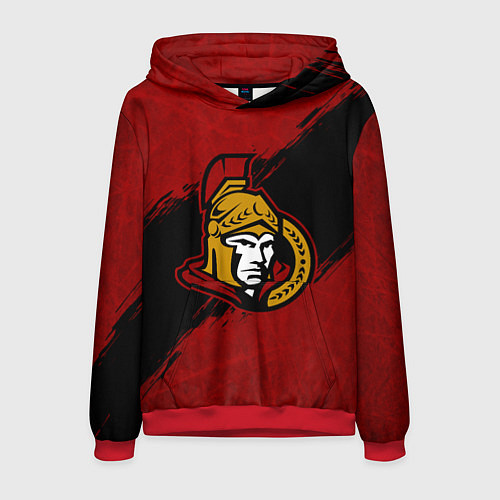 Мужская толстовка Оттава Сенаторз , Ottawa Senators / 3D-Красный – фото 1