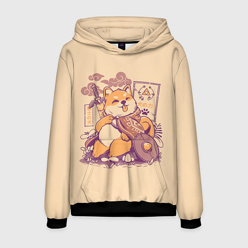 Мужская толстовка Стиба Ину Линк / 3D-Черный – фото 1