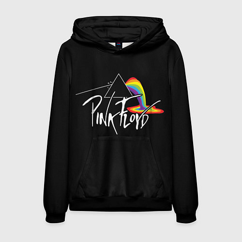 Мужская толстовка PINK FLOYD - ПИНК ФЛОЙД ЛУЖА / 3D-Черный – фото 1
