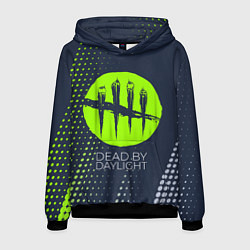 Толстовка-худи мужская DEAD BY DAYLIGHT Абстракция, цвет: 3D-черный