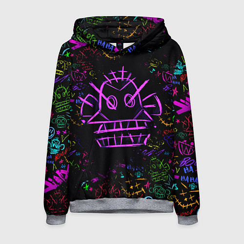 Мужская толстовка League Of Legends граффити / 3D-Меланж – фото 1