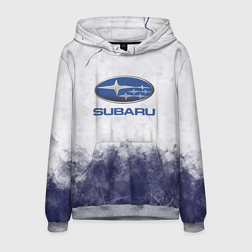 Мужская толстовка Subaru Трещина / 3D-Меланж – фото 1